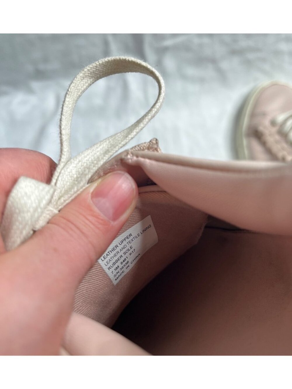 Tory Burch Sport Pink Leather Low-Top Ruffle Life Style Sneakers Womens Size 7.5 - Picture 6 of 8